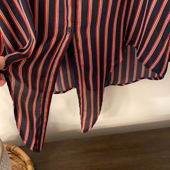 Anthropologie Striped Pleione Blouse - Picture 8 of 8
